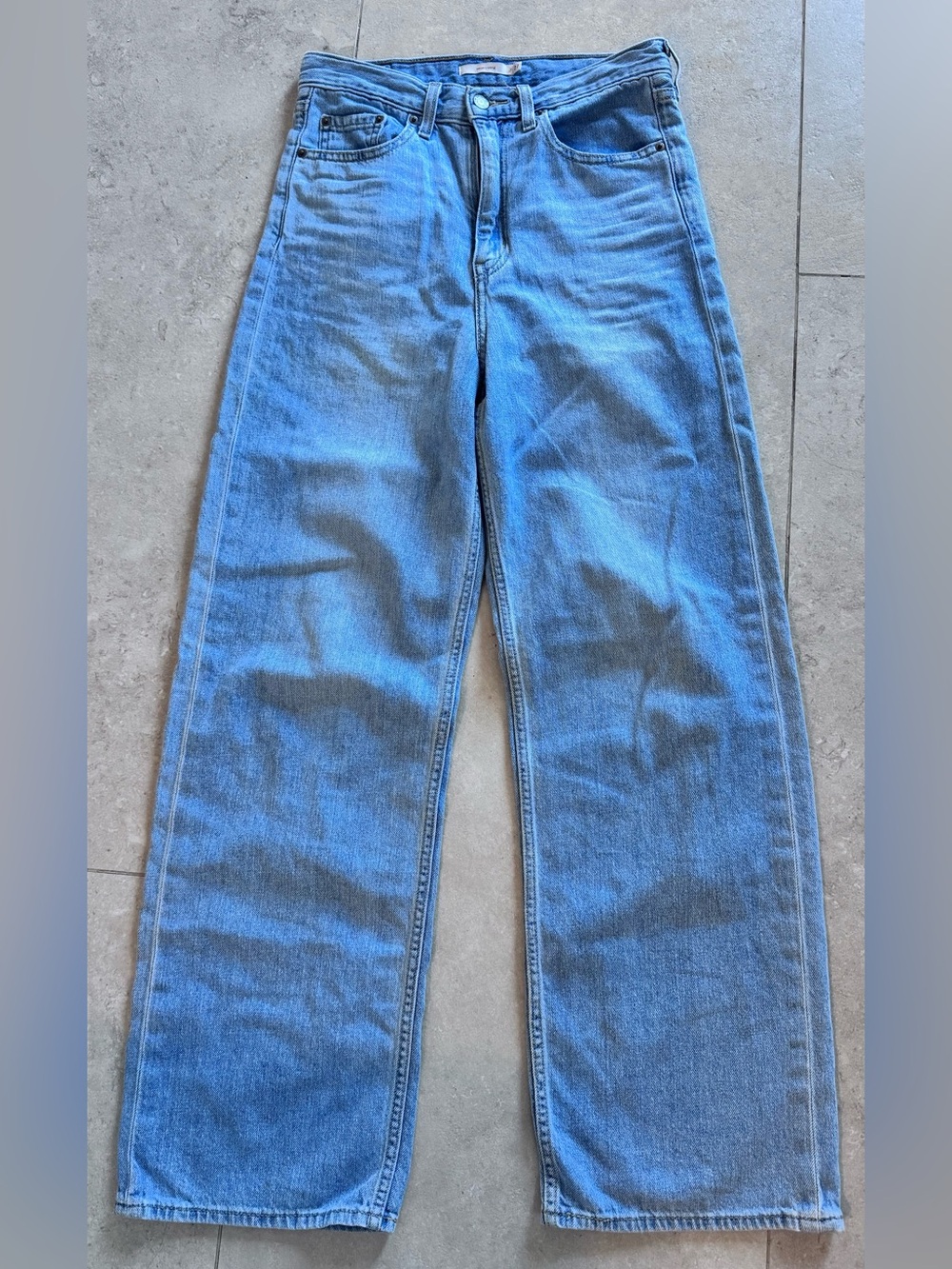 Levi's High Loose cotton/hemp bland denim 27/31